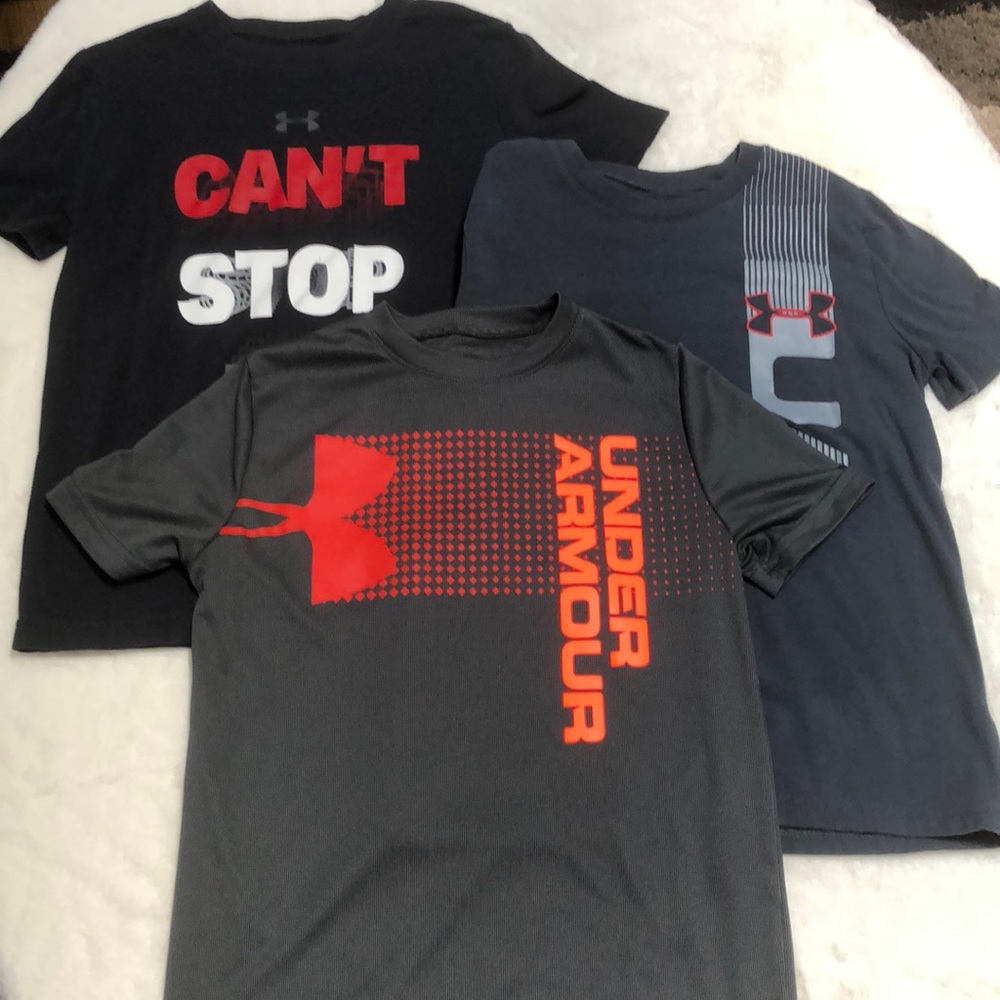 Boys Under Armour Shirt Bundle
